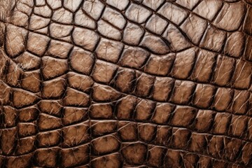 Brown crocodile texture skin backgrounds.