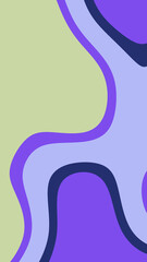 Obraz premium abstract purple, dark blue, and light green background