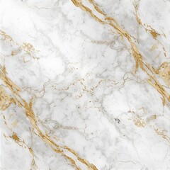 White Marble Texture with Elegant Gold Veins