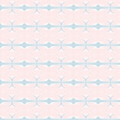 Abstract light pink and blue symmetrical pattern