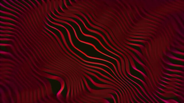 Minimal Abstract Stripes Motion Background | Seamless Duotone Loop 4K Video

