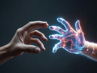 人とAIの協働を表すイメージ画像