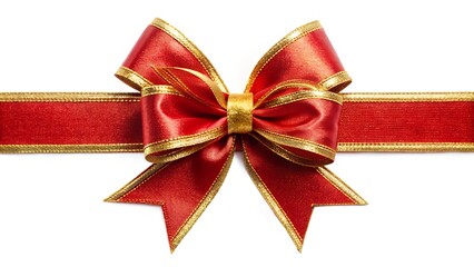 red ribbon bow