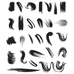 Textured Abstract Brush Mark Pack