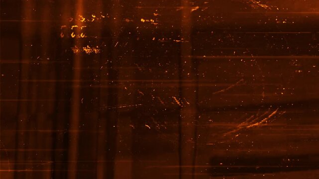 Retro Film Burn Grunge Overlay with Dust and Vintage Texture. High quality 4k footage