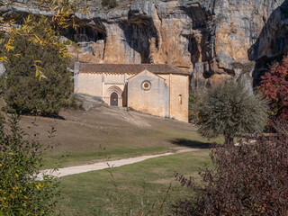 The Lobol River Canyon Natural Park in Soria, Spain