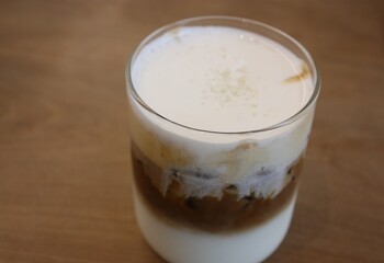 South Korean Salt Cream Cafe Latte
