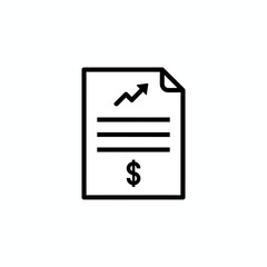 vector illustration of a icon with a symbol of money