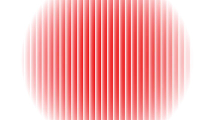 Abstract light rays background effect with red hues and vertical stripes creating a blended circular design