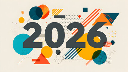 Happy New Year 2026 greeting