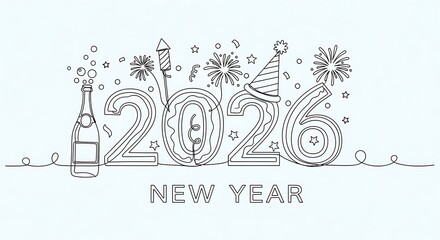 New year celebration 2020 festive event party anniversary holiday