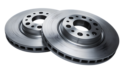 Precision engineered automotive brake discs ready for performance upgrades and critical vehicle safety systems