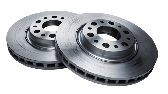 Precision engineered automotive brake discs ready for performance upgrades and critical vehicle safety systems