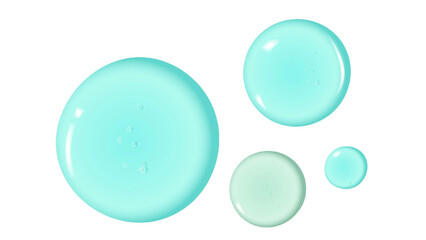 Water serum texture. Liquid gel drops. Clear cosmetic oil 