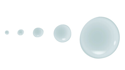 Water serum texture. Liquid gel drops. Clear cosmetic oil 