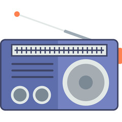 Fototapeta premium Radio Icon