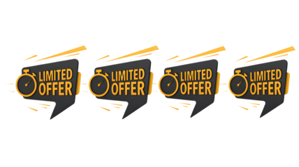 Dynamic limited offer countdown timers grab attention for urgent sales and promotions creating excitement and driving immediate action for your business