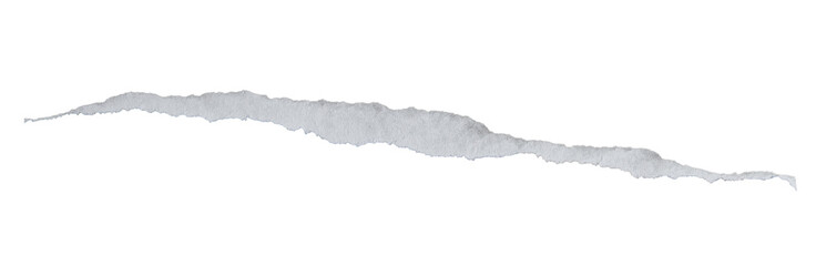 torn paper edges isolated on transparent background