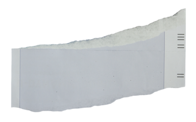 torn old paper on transparent background. for modern layout, copy space, advertising, or graphic design concept.