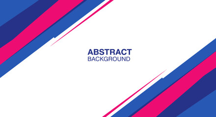 Abstract background with blue and pink diagonal stripes and the text 'ABSTRACT BACKGROUND'.