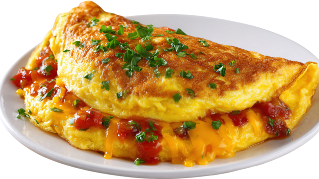 fried egg on transparent background - Powered by Adobe