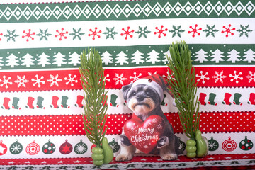 Christmas landscape with gifts and snow. Merry christmas and happy new year . Christmas celebration holiday background