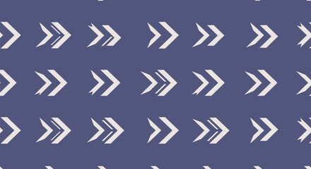 A repeating pattern featuring layered chevron-like shapes with jagged edges on a muted purple backdrop