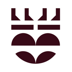 Abstract Firewall Logo – Modern Digital Fortress & Tech Protection