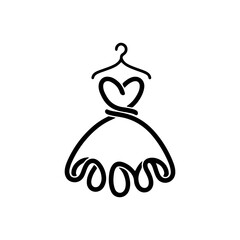 wedding invitation card with bride