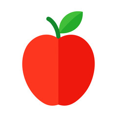 Fototapeta premium red apple icon