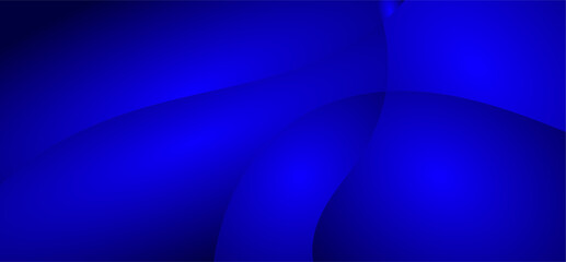 Dynamic Blue Abstract Light Shadow Curves