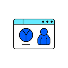 Icon of Business Success and Achievement, isolated against a clean background.