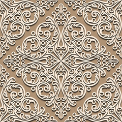 modern abstract texture seamless pattern in antique old vintage ornament style design
