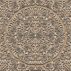 modern abstract texture seamless pattern in antique old vintage ornament style design
