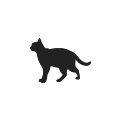 cat vector silhouette
