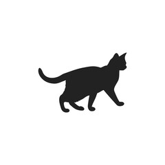 cat vector silhouette