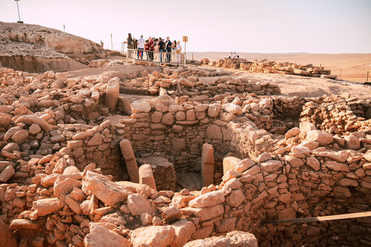 Pre-pottery neolithic archaeological site of Karahan Tepe near Sanliurfa, Turkey
