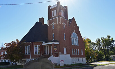 church in a small town