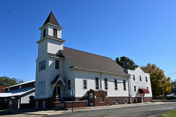 church in a small town
