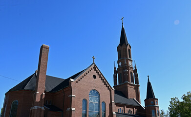 church in a small town
