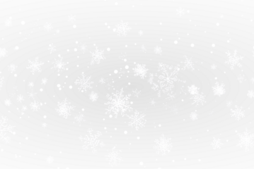 bright banner christmas card with snowflake border PNG