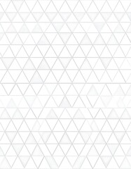 Subtle Geometric Pattern - Minimalist White Triangle Design for Backgrounds.