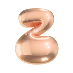 Letter z in Shiny Golden Metallic Style