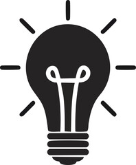 Light bulb, a symbol of idea, innovation, creativity, and inspiration for new solutions