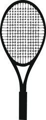 Tennis racket, a symbol of the sport and recreation for tennis players and fans alike
