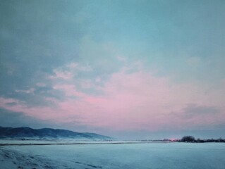 storm clouds over the sea