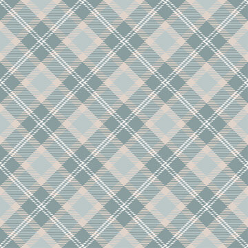 plaid checked cloth seamless pattern vector textile pastel soft