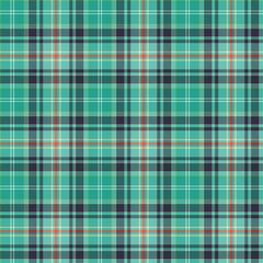 plaid checked cloth seamless pattern vector textile pastel soft