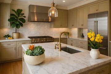 modern kitchen interior