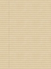 Fototapeta premium Beige Legal Pad Template with Left Margin Line – Vintage Paper Background